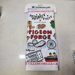 Kitchen Towel Pigeon Forge Themed New With Tags